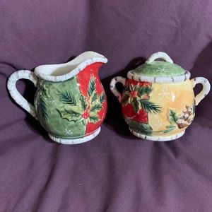 Holiday Sugar & Creamer Set